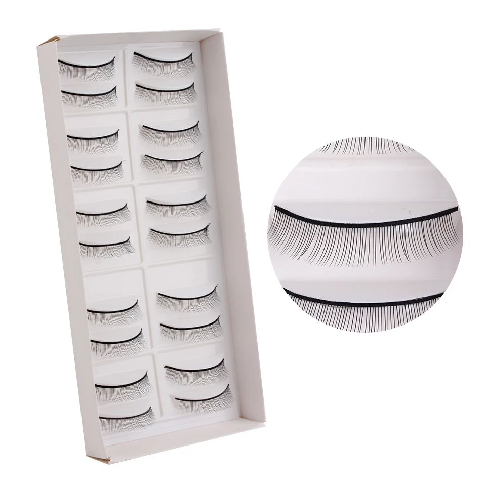 5/10 пар тренировочные ресницы для наращивания аксессуары ресниц - купить по