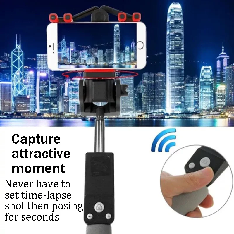 Селфи палка BFOLLOW с автоматическим вращением на 360 градусов для iPhone Huawei Xiaomi