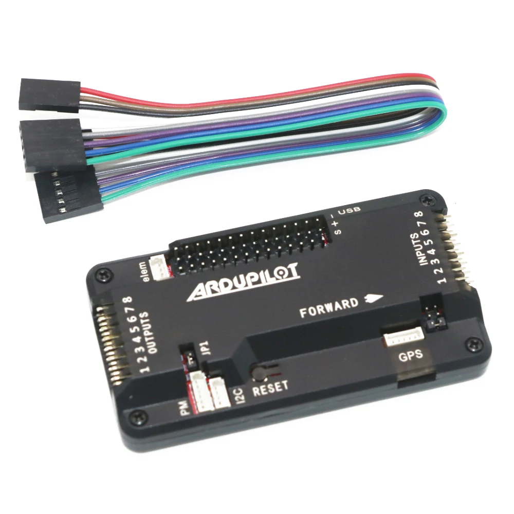 APM 2,8 ArduPilot Mega APM Контроллер полета с 7 м gps для FPV Rc Дрон RC самолет часть