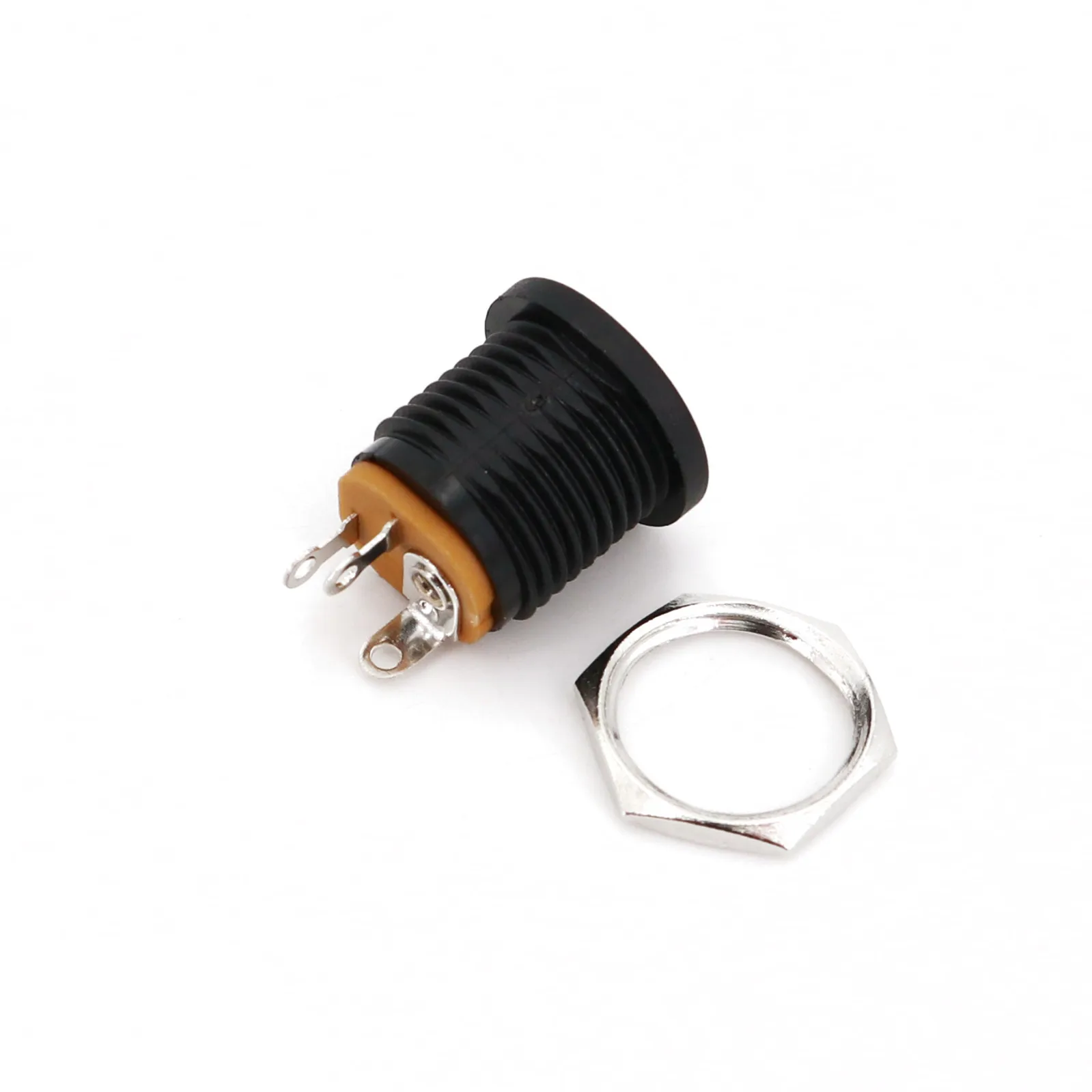 50Pcs DC-022 5.5 x 2.1mm Panel Mount 3-Pin Round DC Power Jack Socket Connector | Обустройство дома