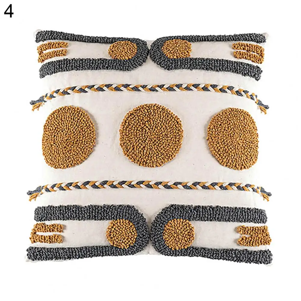 Наволочка с геометрическим рисунком домашние принадлежности хлопковая