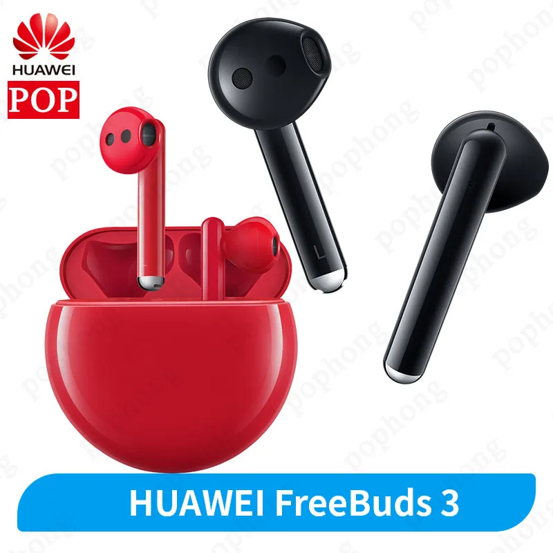 Оригинальные наушники HUAWEI FreeBuds 3 с Bluetooth умные kirin A1 шумоподавлением и сенсорным