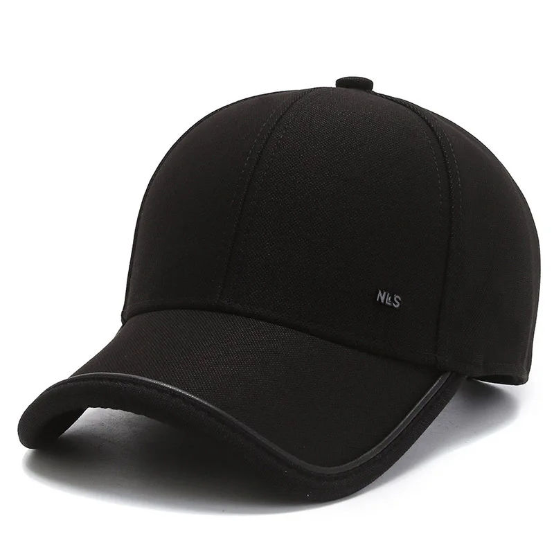 

High Quality Sold Mens Baseball Caps Gorras Hombre Snapback Hats Cotton Black Cap Trucker Hip Hop Bonnet Dad Hat кепка мужская