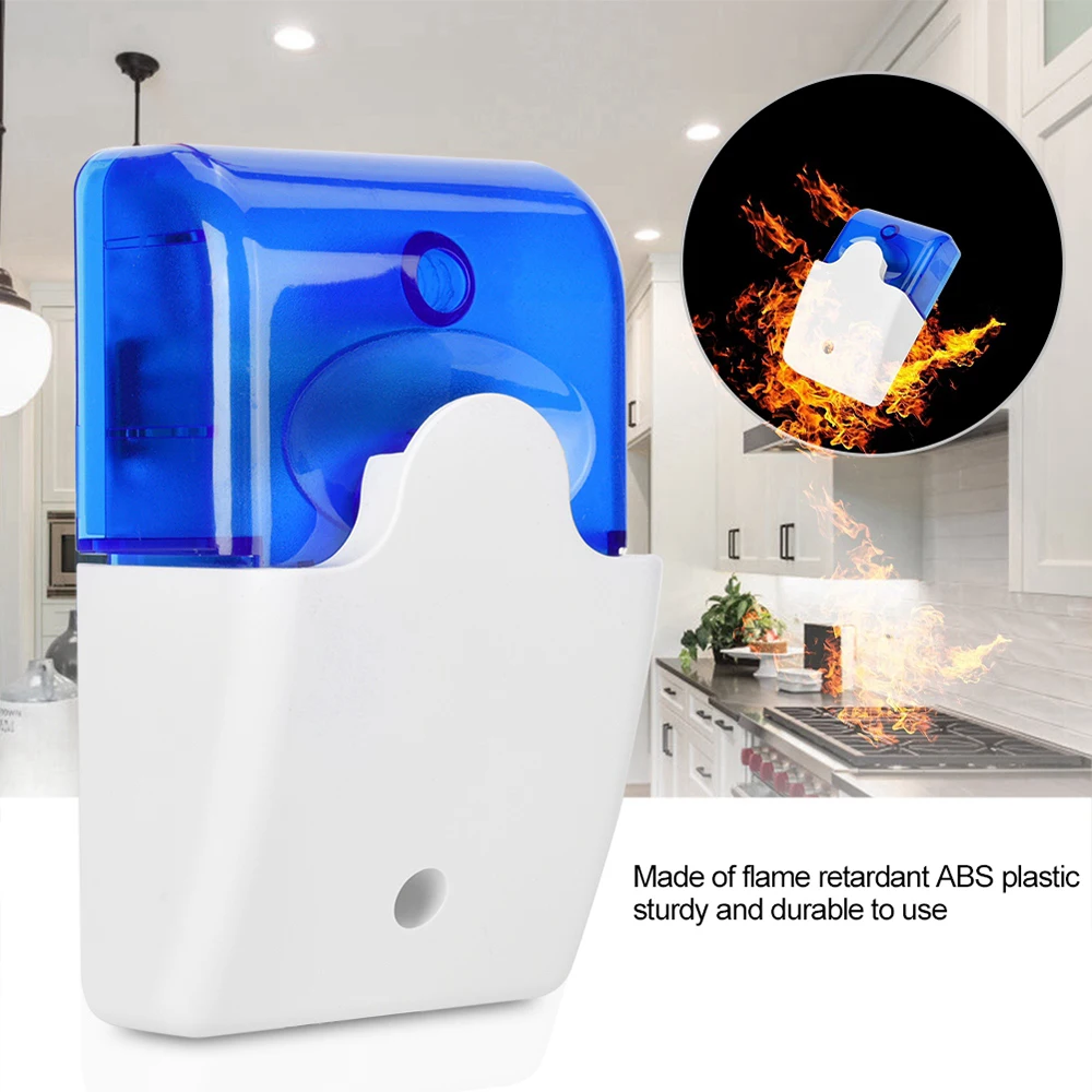 Проводная Мини сирена для помещений звуковая сигнализация мигающая с