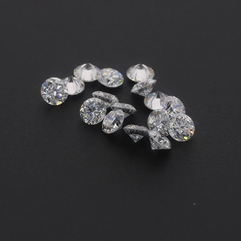 0.12ct маленький размер искусственный бриллиант GH цвет SI Ясность Круглый Алмаз вдвт высокого качества свободный лабораторный алмаз для обручального кольца