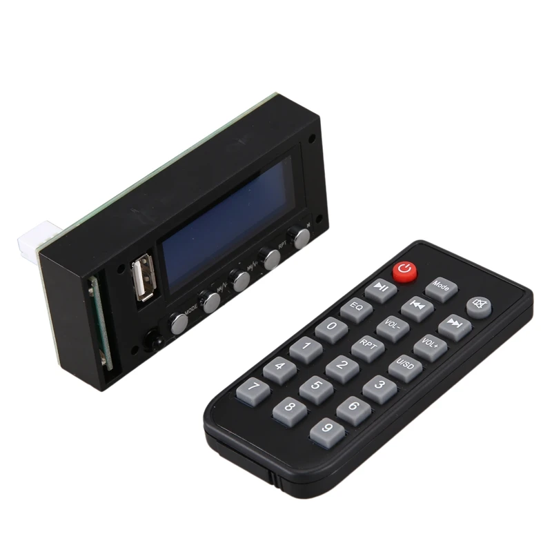 Bluetooth MP3 плеер модуль Поддержка 8 ГБ/16 ГБ SD USB синий светодиодный Sn FM DC/AC 12 в стерео