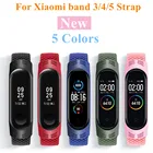 Браслет плетеный для Xiaomi Mi Band 5 4 3, тканевый эластичный ремешок-петля для Miband 4 5