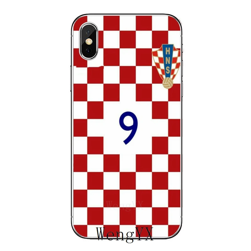 Флаг Хорватии для iPhone XR X XS Max 8 7 6s 6 plus SE 5s 5c 5 iPod Touch аксессуары чехол