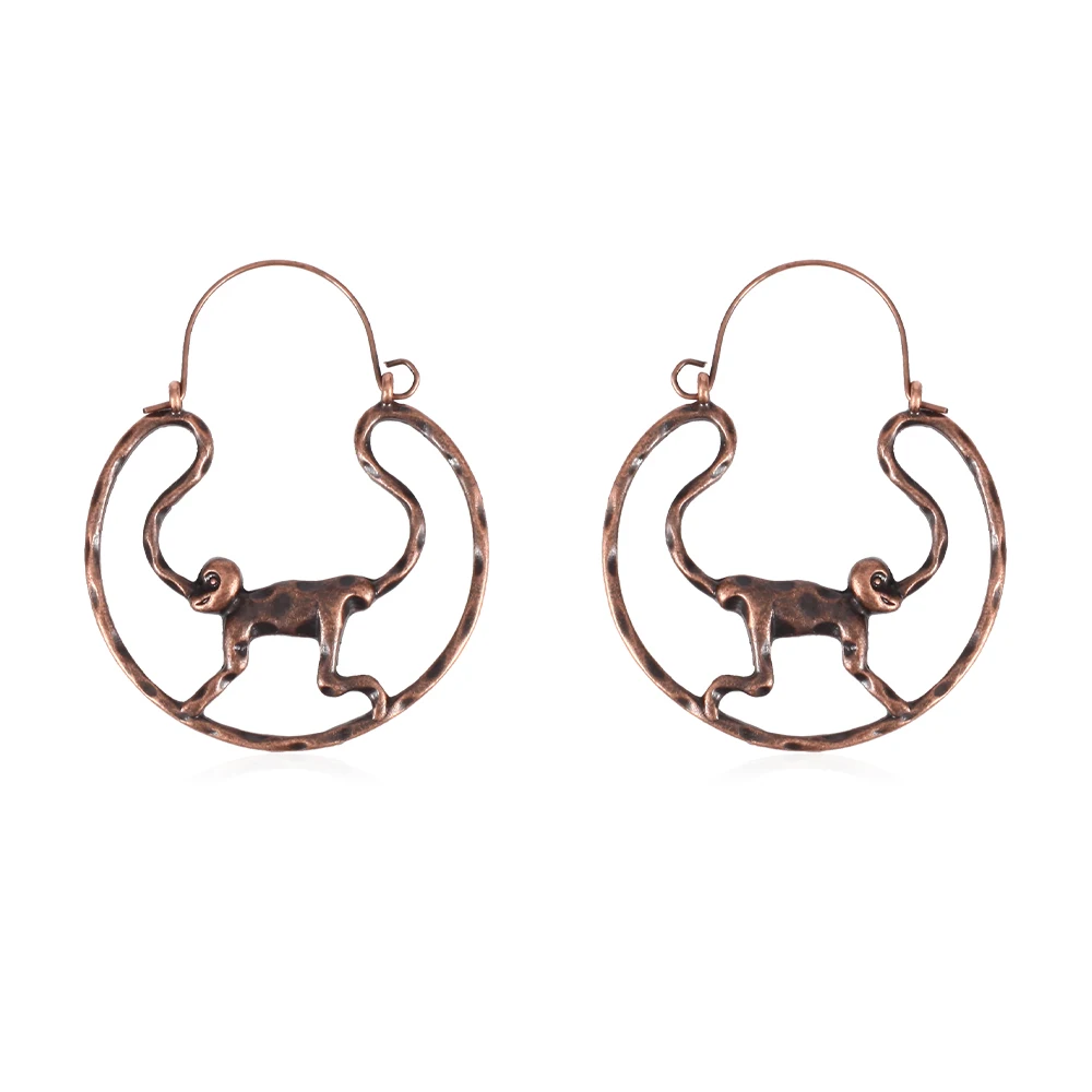 

Модные серьги с обезьянкой, Женские Ювелирные изделия хорошего качества