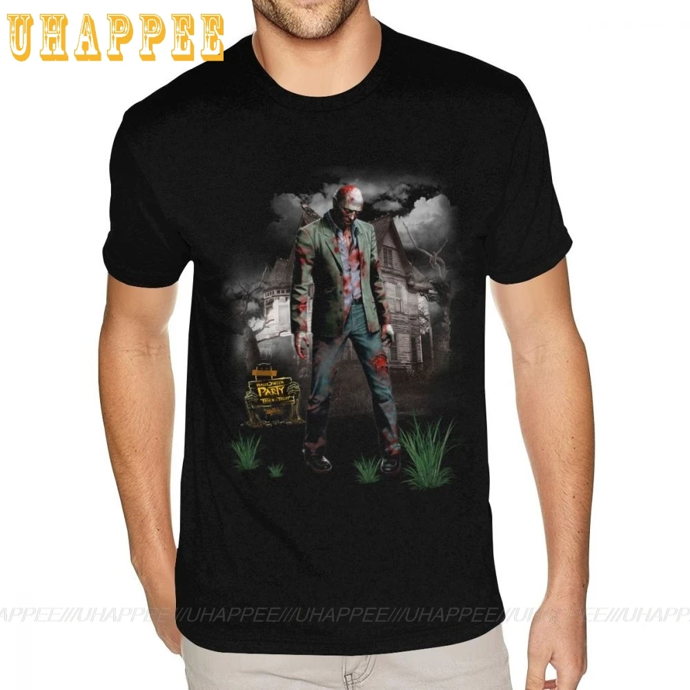 Мужские белые футболки с круглым вырезом и короткими рукавами на день рождения