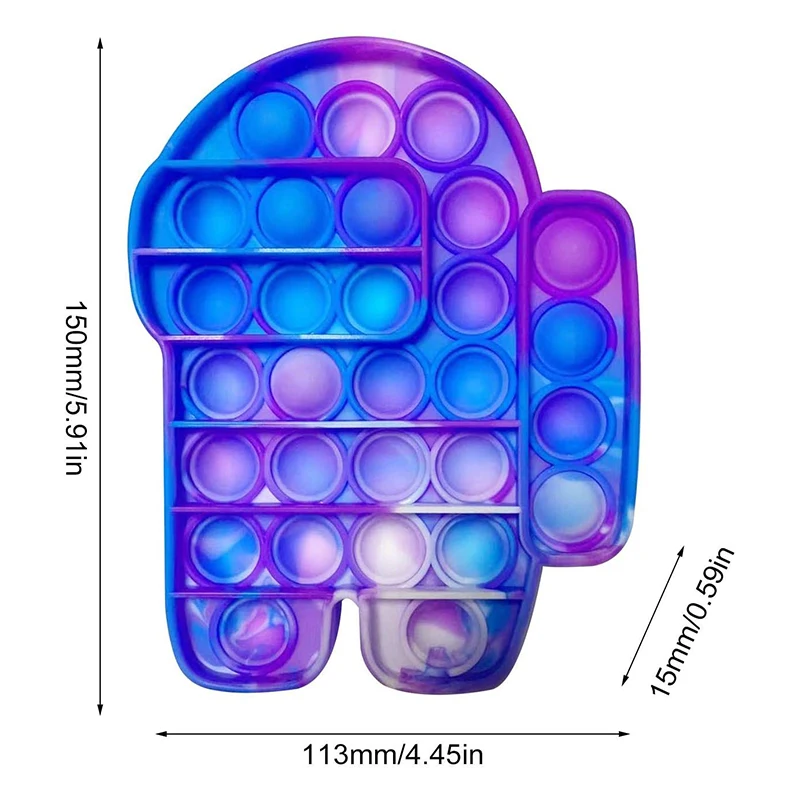 

Silicone Rodent-killing Pioneer Toy I Am A Master Space Werewolf Children Desktop Activity Science And Education Toy