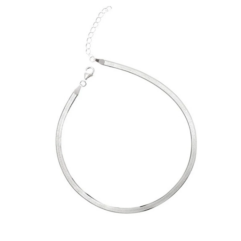 Простые тибетские Серебристые сандалии со змеиным узором женские до щиколотки