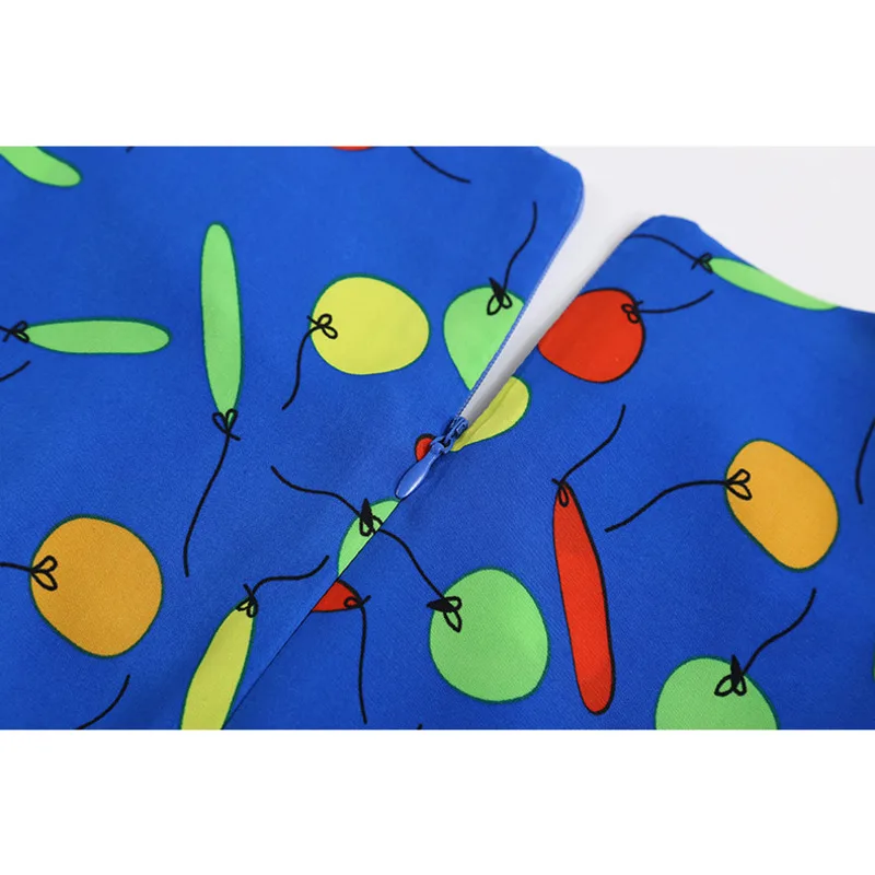 

Mozision 2021 Print Lace-up Dress For Women O Neck Full Sleeve Loose Dresses Ladies Casual Fashion Printed Mid-length Dress