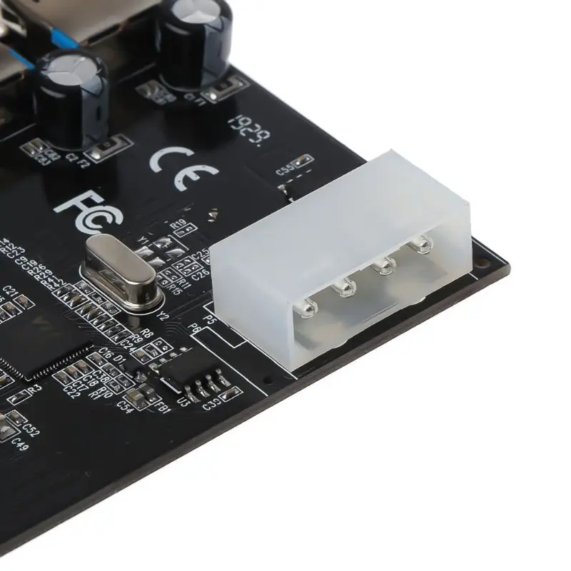 4 порта PCI-E к USB 3,0 концентратор PCI Express карта расширения адаптер 5 Гбит/с скорость