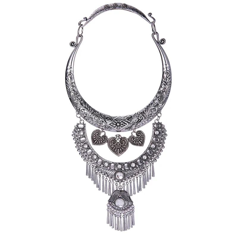 Лидер продаж медный колокольчик с бахромой в этническом ретро стиле большой