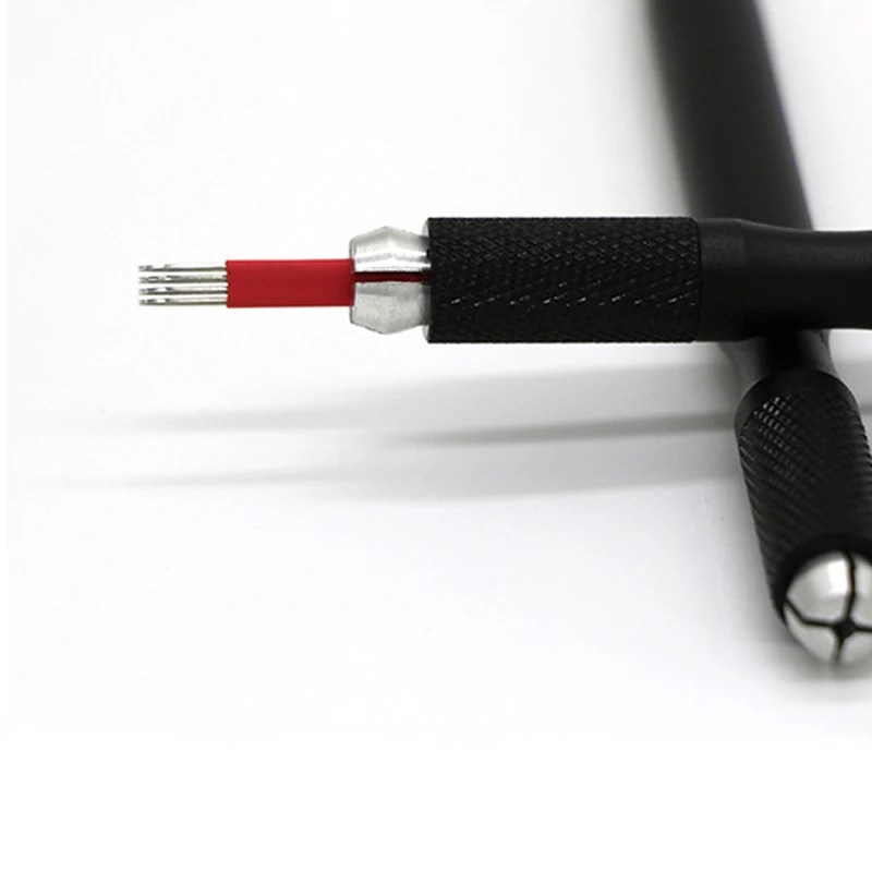 25 шт. круглый гибкий Игольный замок-шпилька ручной Перманентный макияж вышитый