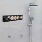 Настенный держатель для фена, стойка для хранения в ванной комнате, акриловая подставка для инструментов для волос, подставка для Dyson серии HD, диффузор для фена