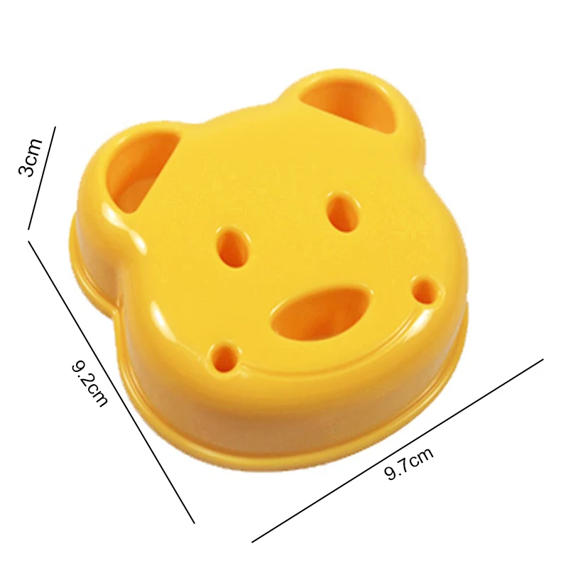 1 шт для рисовых шариков печенья Носки с рисунком медведя из мультика дизайн