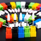 Алмазное сверло для ногтей керамический, твердосплавный, вращающееся сверло, фрезы для ногтей, инструмент для маникюра и педикюра, электрическая дрель