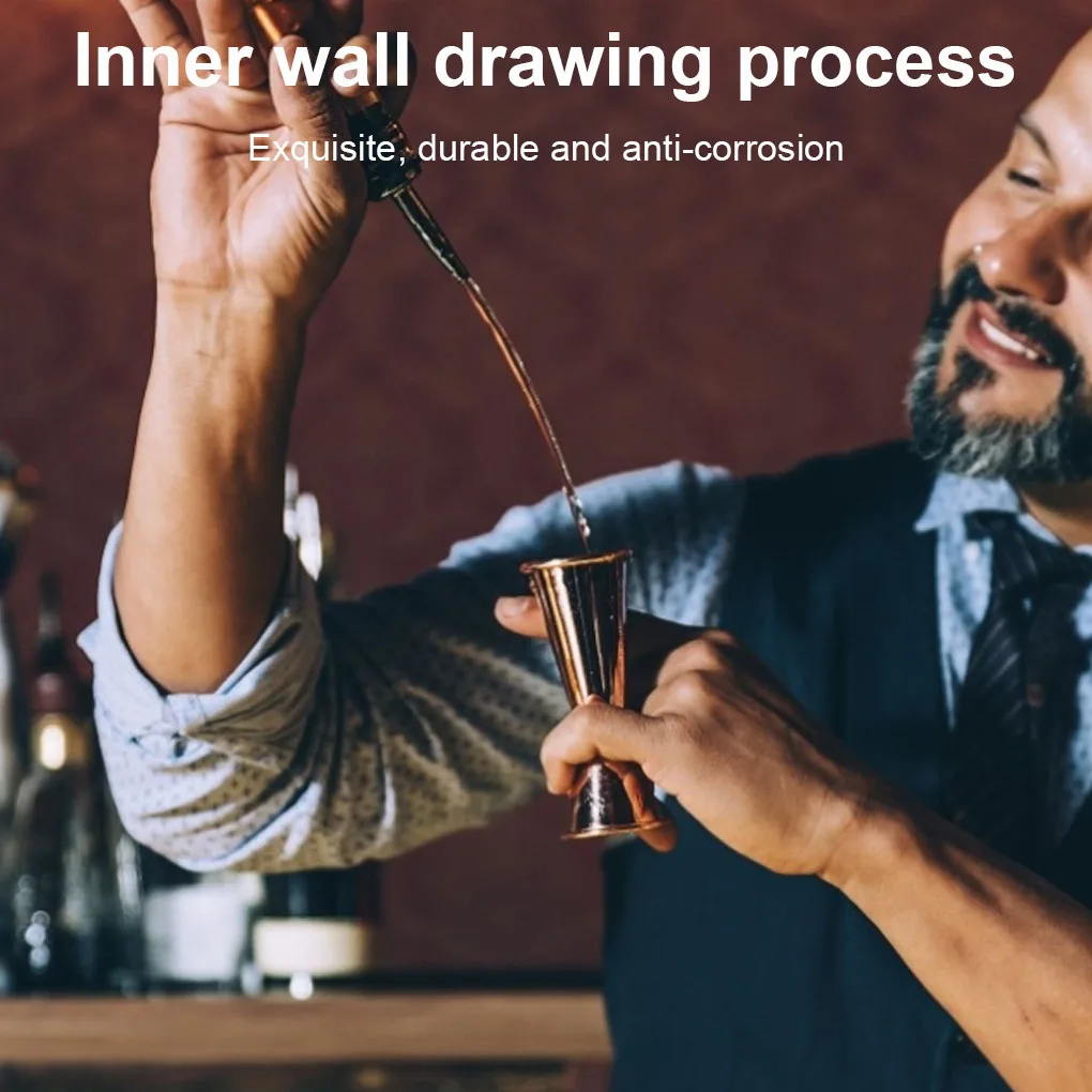 Коктейльный бар Jigger из нержавеющей стали японский дизайн двойной дух мерная