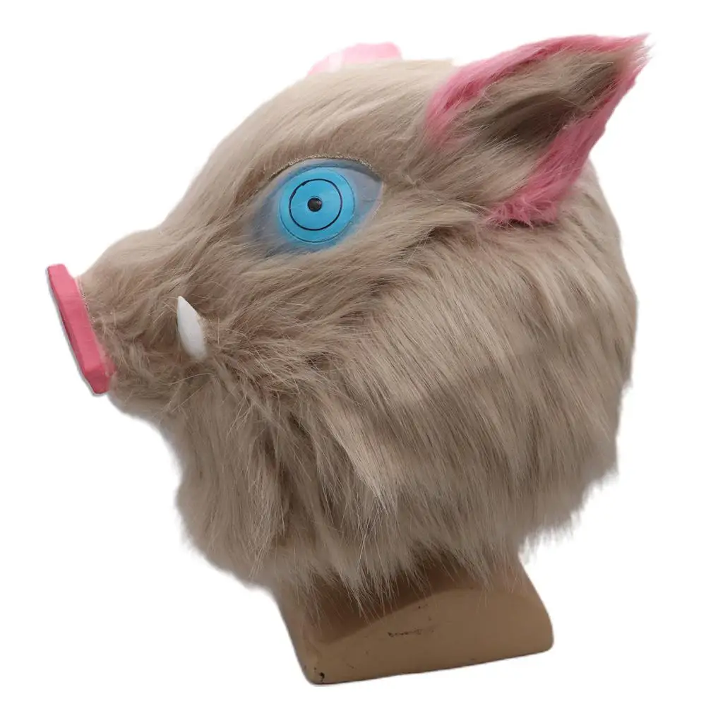 Хлопковая плюшевая маска для косплея шлем из аниме убийца демонов киметацу но