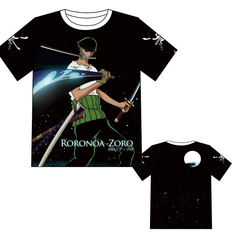 Косплей Аниме One Piece Luffy want футболка для мужчин и женщин хлопковая Футболка аниме 3D