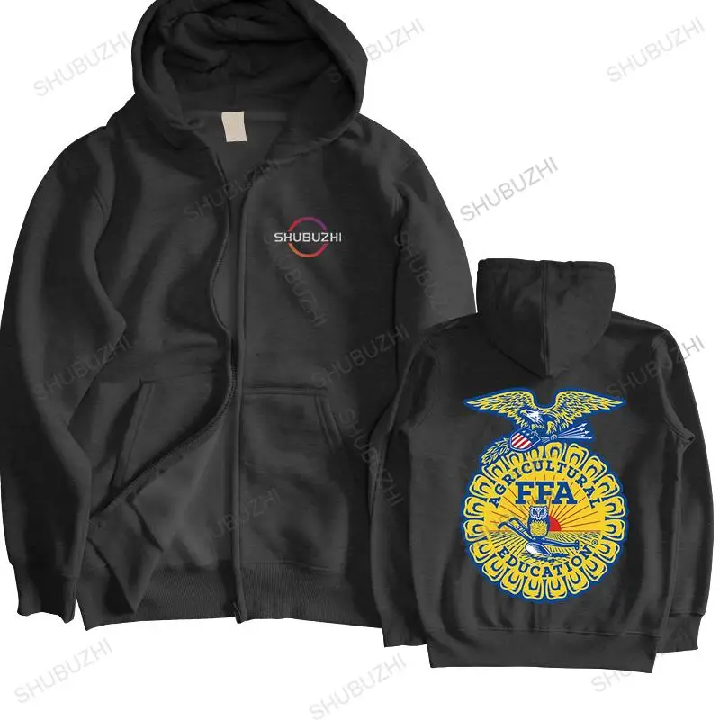 

men autumn winter hoodies high qualty jacket hoody NATIONAL FFA Organization unisex fashion zipper casual hooded sweatshirt