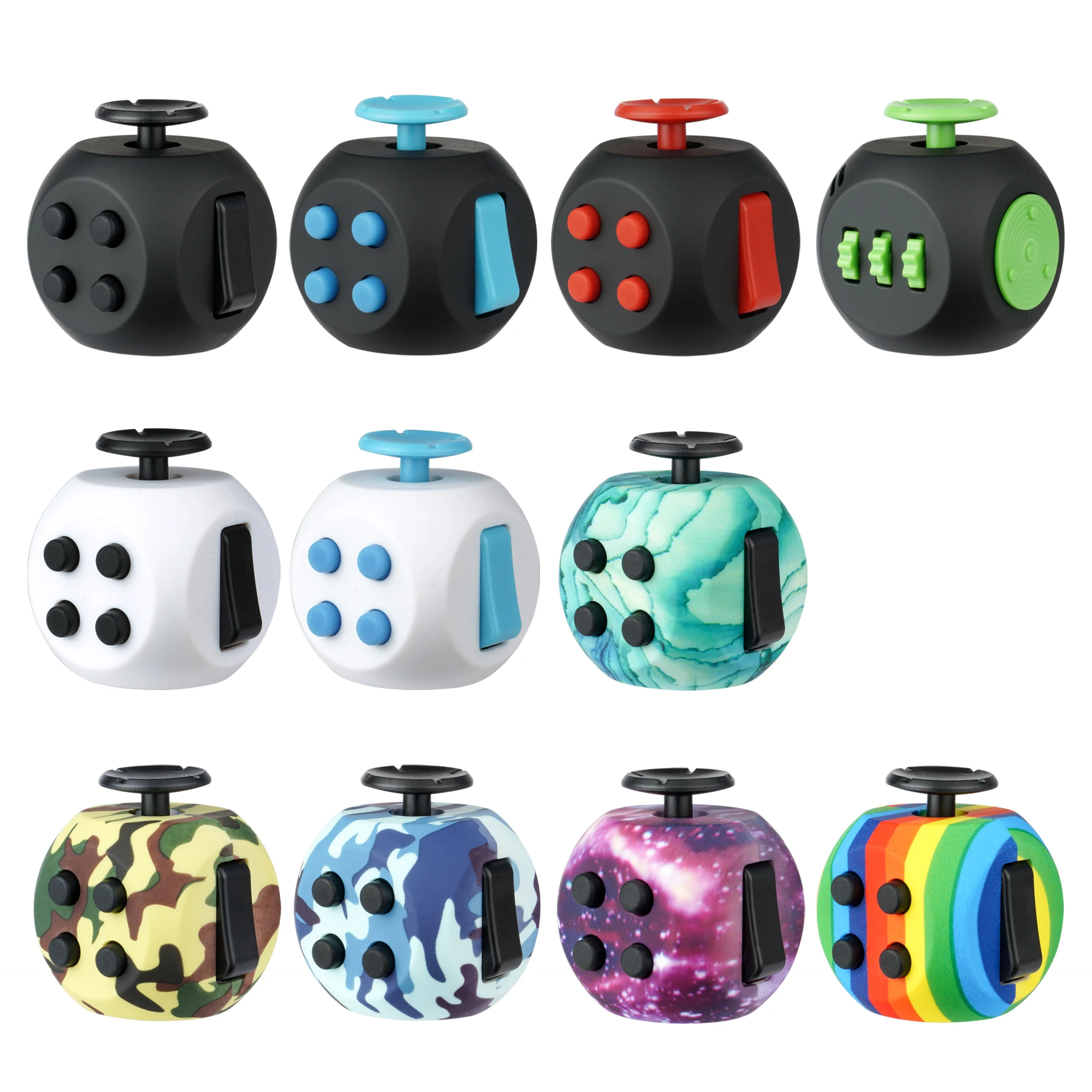 

Высококачественное новое сито для декомпрессии игральные кости антистрессовые игрушки для беспокойства подарки для детей с аутизмом СДВГ ...