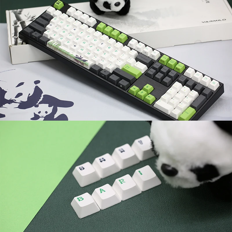 

varmilo MA108M panda with EC switch V2 Wired Mechanical Keyboard