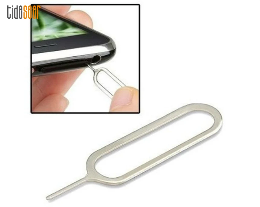 100000pcs/lot SIM Card Tray Eject Ejector Pin Removal Needle Tools Key For iPad iPhone 11 Pro X XS 7 6S 6 Plus 5 SE Samsung LG