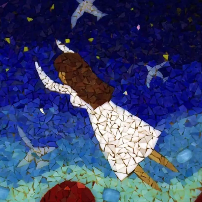 100 г творческая разноцветная мозаичная инкрустация своими руками плитка для стен