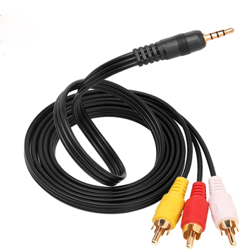 3 5 мм разъем на RCA Aux кабель цифровой Hifi сплиттер для ТВ коробки динамик аудио