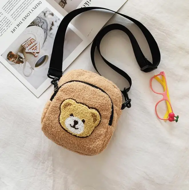 Новый мультяшный Детский плюшевый рюкзак с мышкой игрушка Мини кошельки для