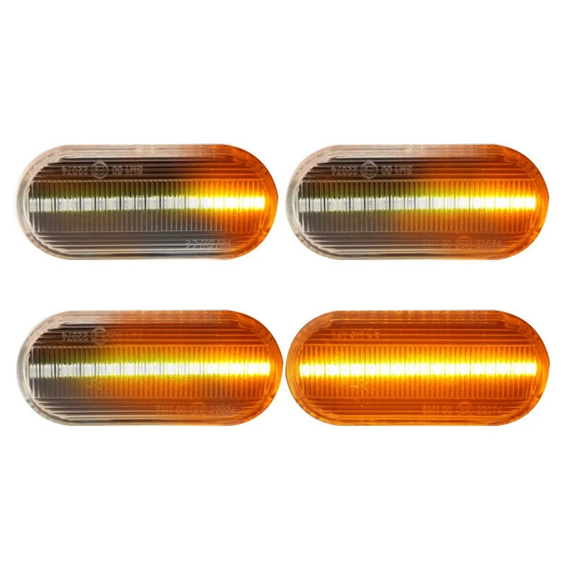 

Automobile led leaf plate side flow direction indicator LED Car Interior Fiber Optic Neon EL Wire Strip Atmosphere Light
