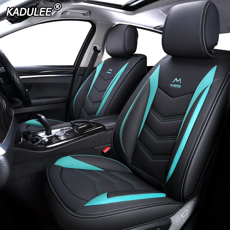 Кожаные чехлы KADULEE для автомобильных сидений audi a3 8l 8p sportback a4 b8 avant a5 a6 4f tt mk1 A1 A3 A6 A7 Q3