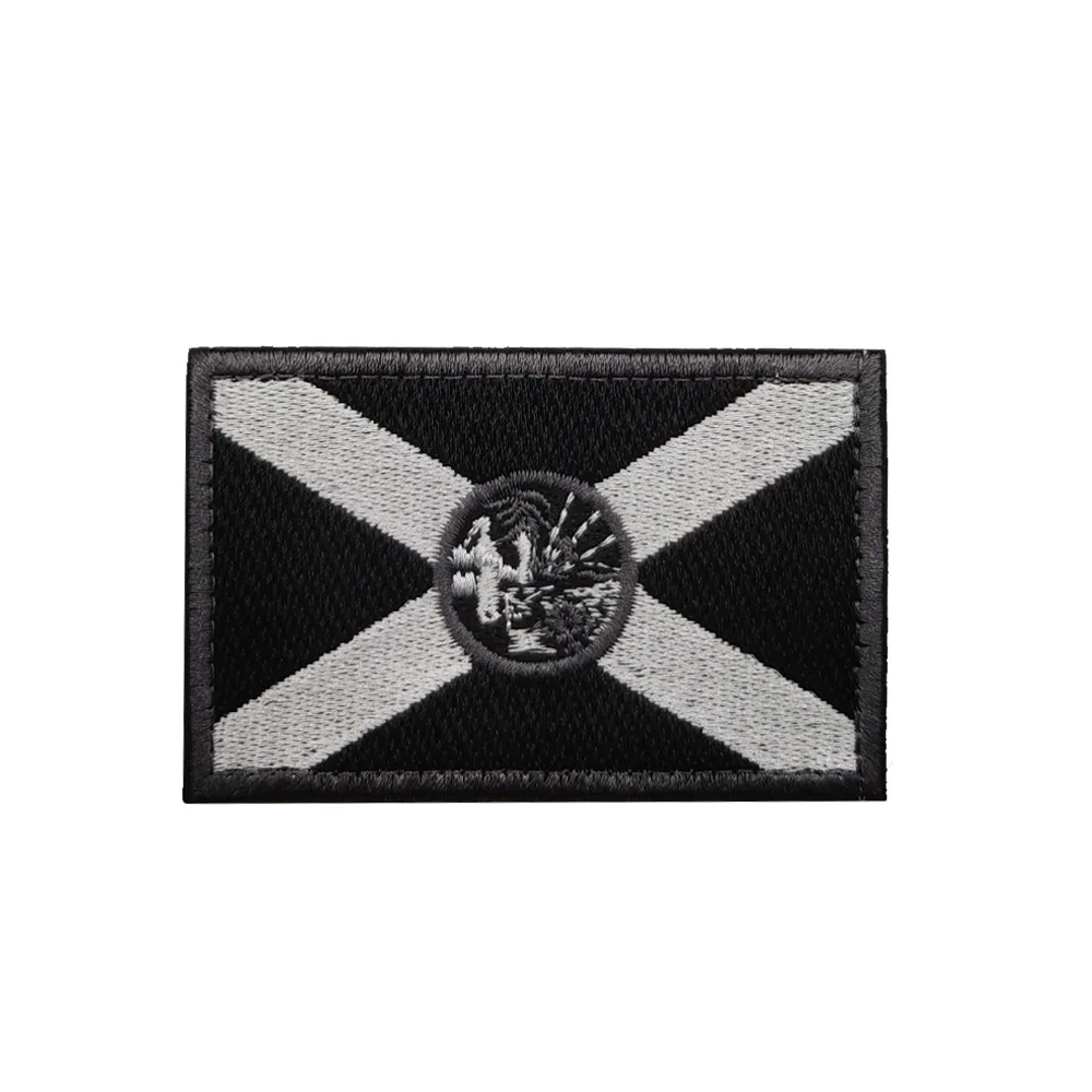 California Virginia Nevada Florida Oregon USA US American State Flag Embroidered Patch Armband Military Flags Patches Badges | Дом и сад
