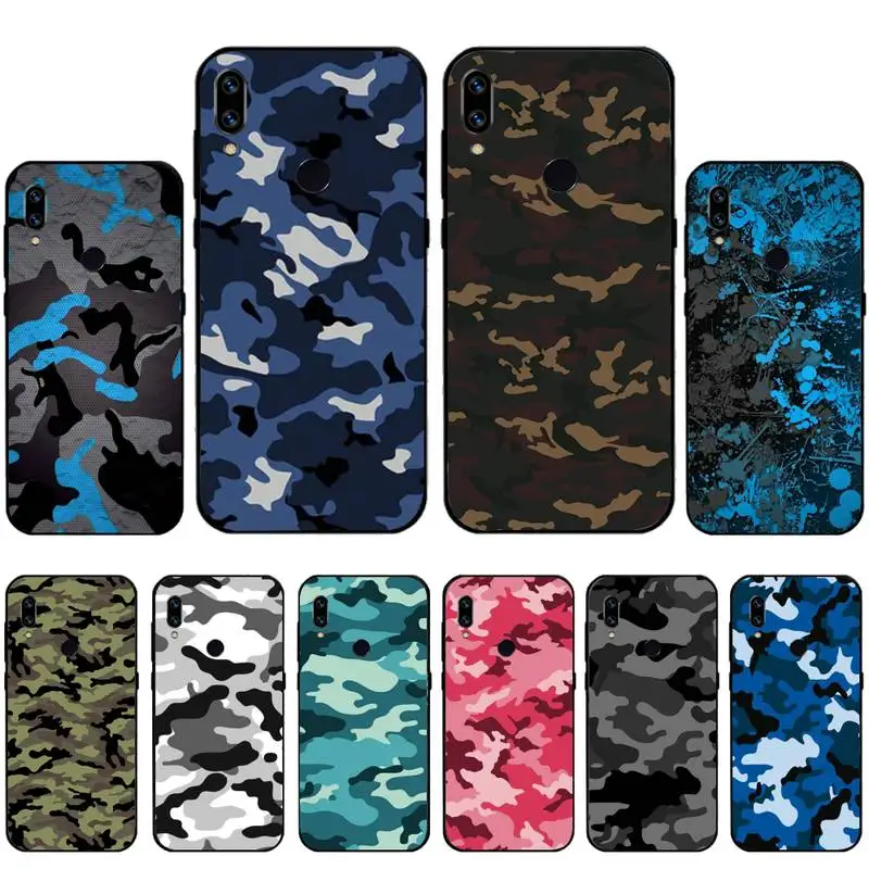 

Camouflage Pattern Camo military Army Phone Case For Xiaomi Redmi 7 9t 9se k20 mi8 max3 lite 9 note 8 9s 10 pro