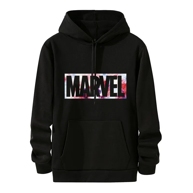 Marvel Sweater Oversize Aesthetic Sweatshirts Fashion Movie Popular Anime Clothing Jackets for Men Cotton High Quality Hoodies | Мужская