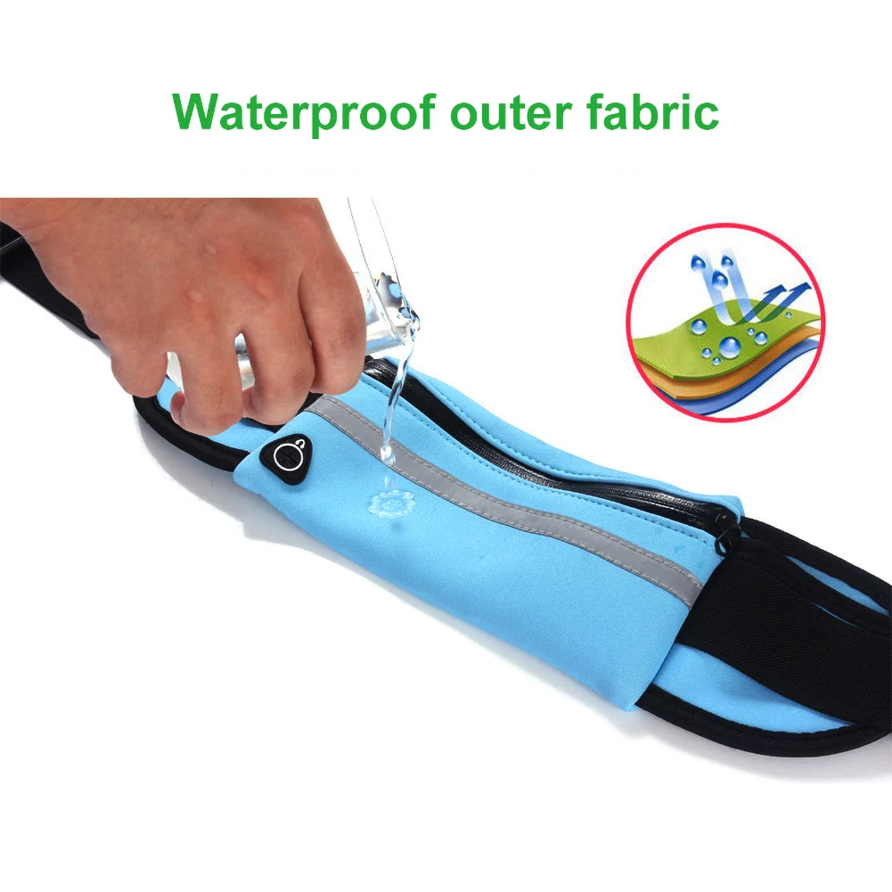 Портативная Водонепроницаемая поясная сумка с защитой от кражи для бега