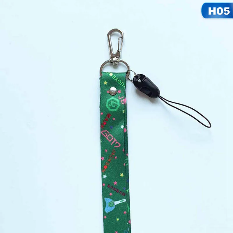 Kpop TWICE Blackpink Got7 Exo телефон Веревка телефон ремень брелок Подвеска Lanyards брелок тот же пункт