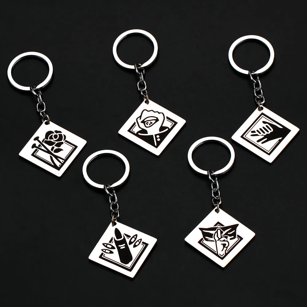 

Anime Jujutsu Kaisen Yuji Itadori Keychain Fushiguro Megumi Cosplay Keyring keychains Charms Jewelry Fans Souvenir Gifts