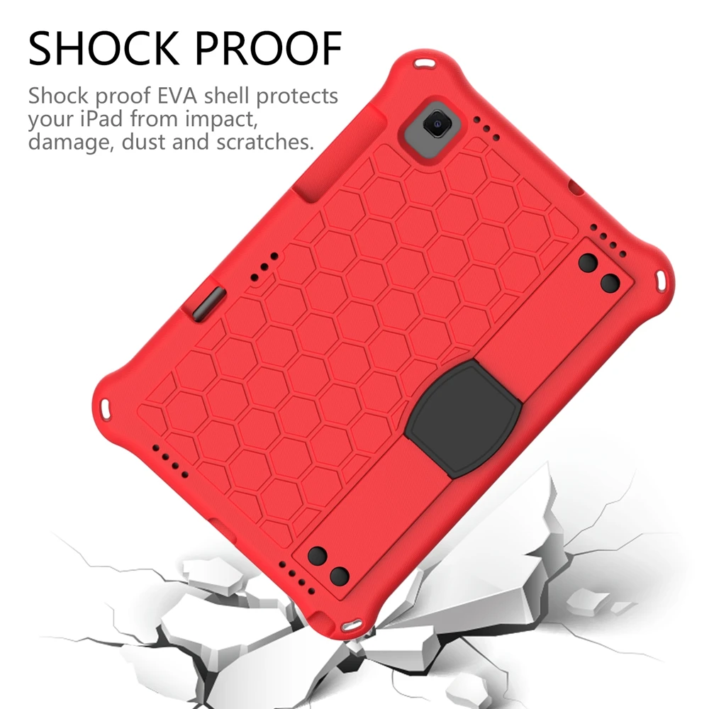 

Tablet Case with strap for Samsung Galaxy Tab S5e 10.5 2019 EVA material handle cover stand for SM-T720 SM-T725 Shockproof funda