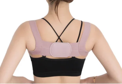 light purple Горбатый ортопедический пояс для коррекции осанки на спине для детей и взрослых - Цвет: light purple