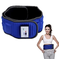 body slimming belt electric vibrating abdominal muscle trainer with 5 motors weight loss fat removal muscle building body shaper