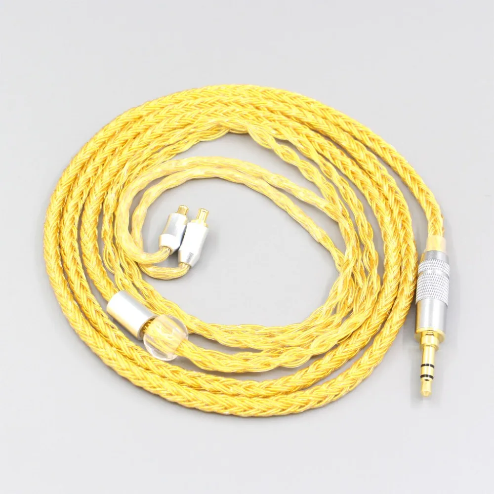 LN007367 16 Core OCC позолоченный плетеный кабель для наушников Audio Technica ath ls400 ls300 ls200 ls70 ls50