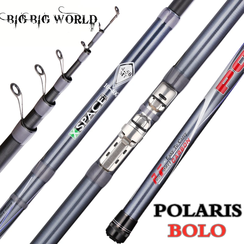 

Ульсветильник спиннинг BIGBIGWORLD polaris 3,8/4,5/5,2/6 м, 10-40 г