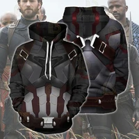 2020 superhero captain long sleeve 3d printed hoodies sweatshirts men hoody hooded tops clothing