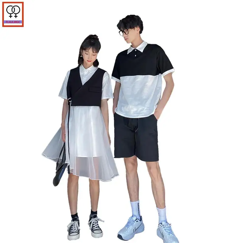 Белое платье-рубашка осень 2020 с длинными рукавами для свидания медового месяца