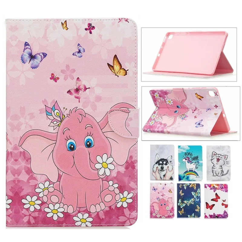 

Флип-чехол с милым единорогом, слоном, бабочкой для Huawei MediaPad T3, 7 BG2-U03, 7,0 дюйма, версия 3G, чехол для планшета, чехол с подставкой
