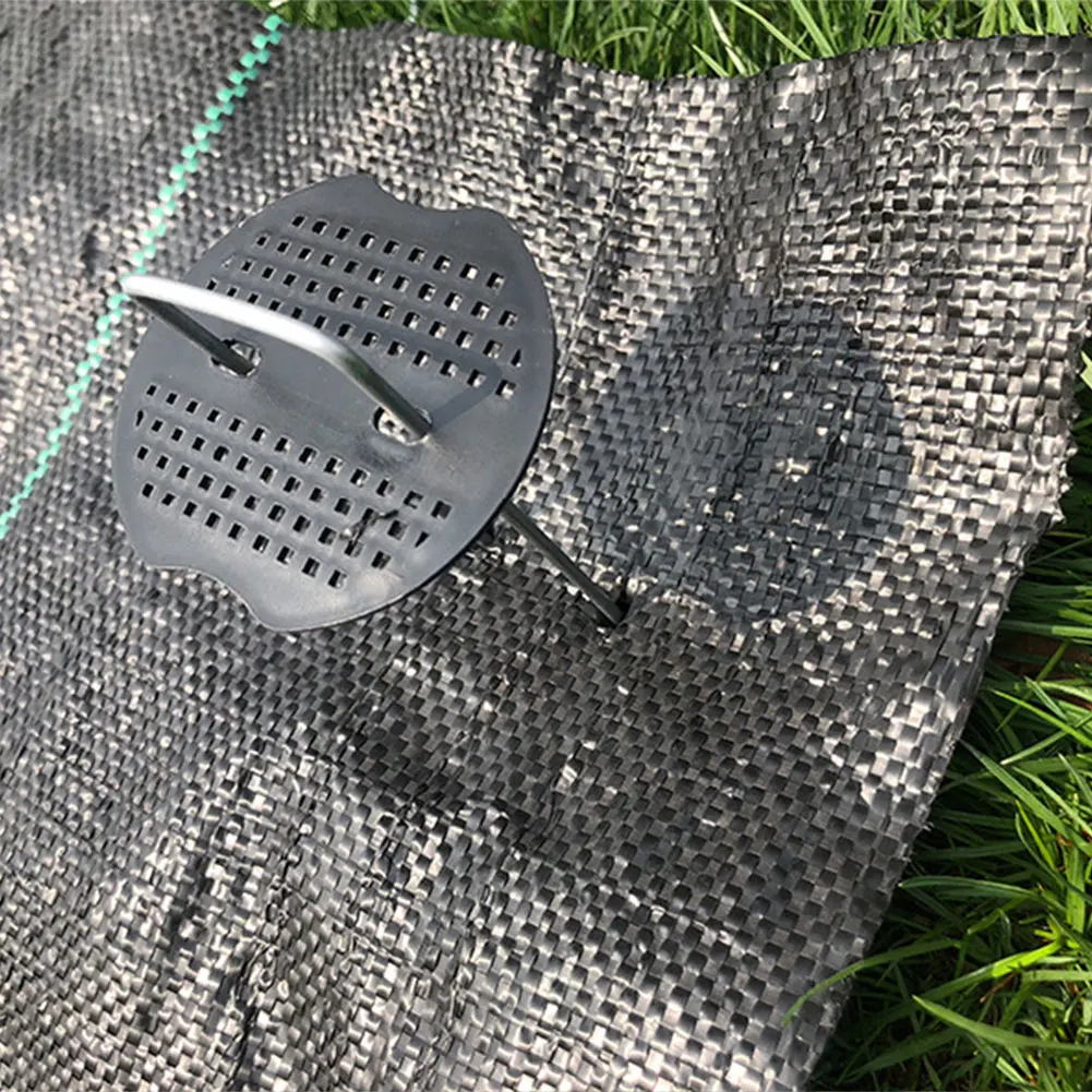 Weedmat Insect Control Garden Staple Netting Stakes Tarpaulin Fixing Lawn Ground Peg Galvanized Steel U-Type Nail | Обустройство дома